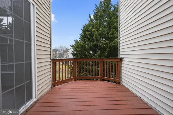 a view of balcony and deck