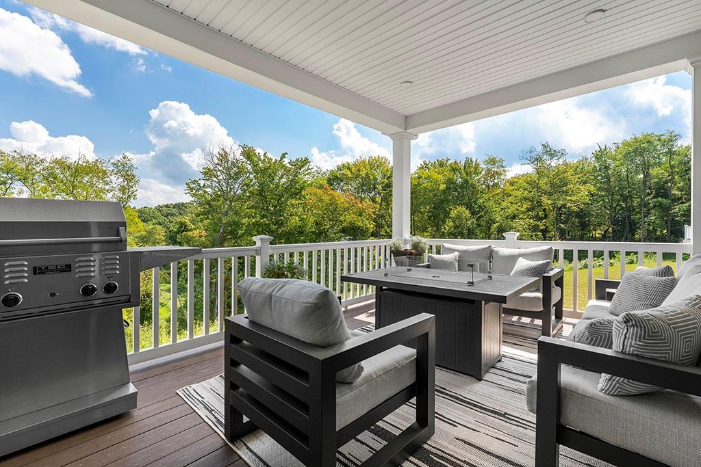 105 Abigail Drive Mars, PA 16046 - Photo 23 of 50 a view of a chairs and table in the balcony
