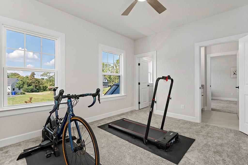 105 Abigail Drive Mars, PA 16046 - Photo 39 of 50 a view of a room with gym equipment