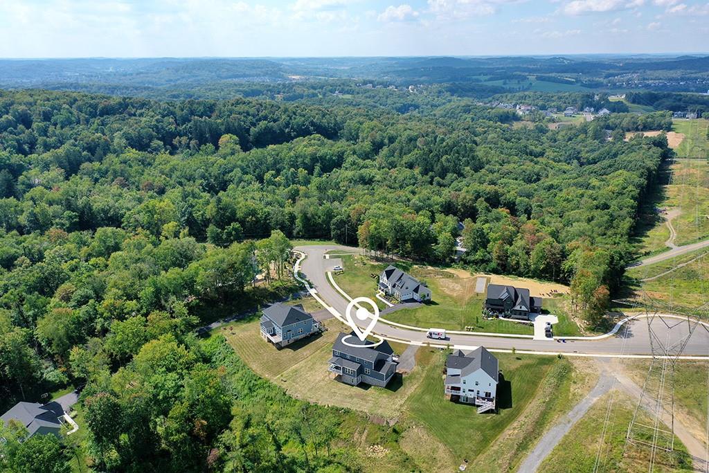 105 Abigail Drive Mars, PA 16046 - Photo 6 of 50 an aerial view of a house with a yard