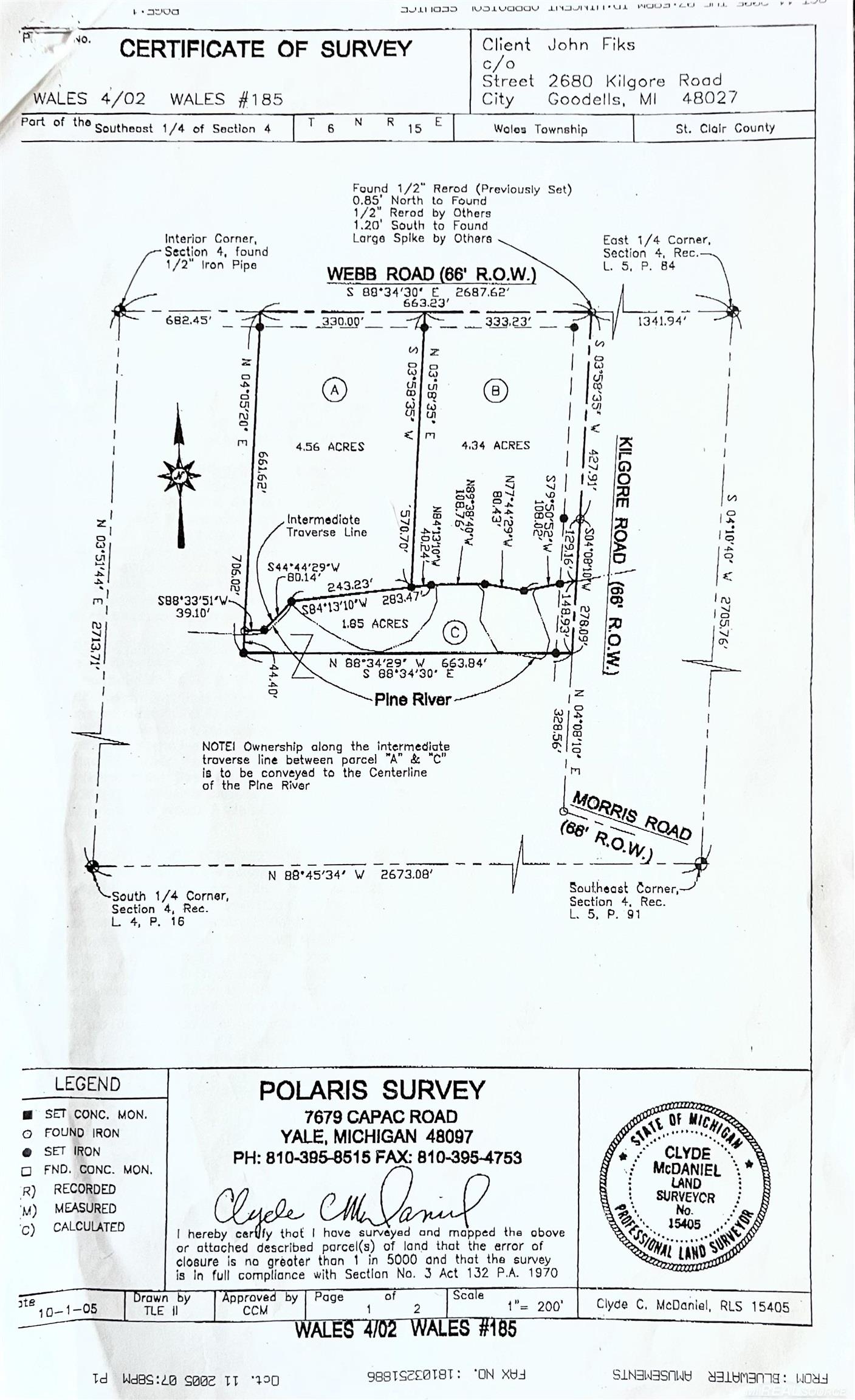 Parcel Webb Road Goodells, MI 48027 - Photo 4 of 5