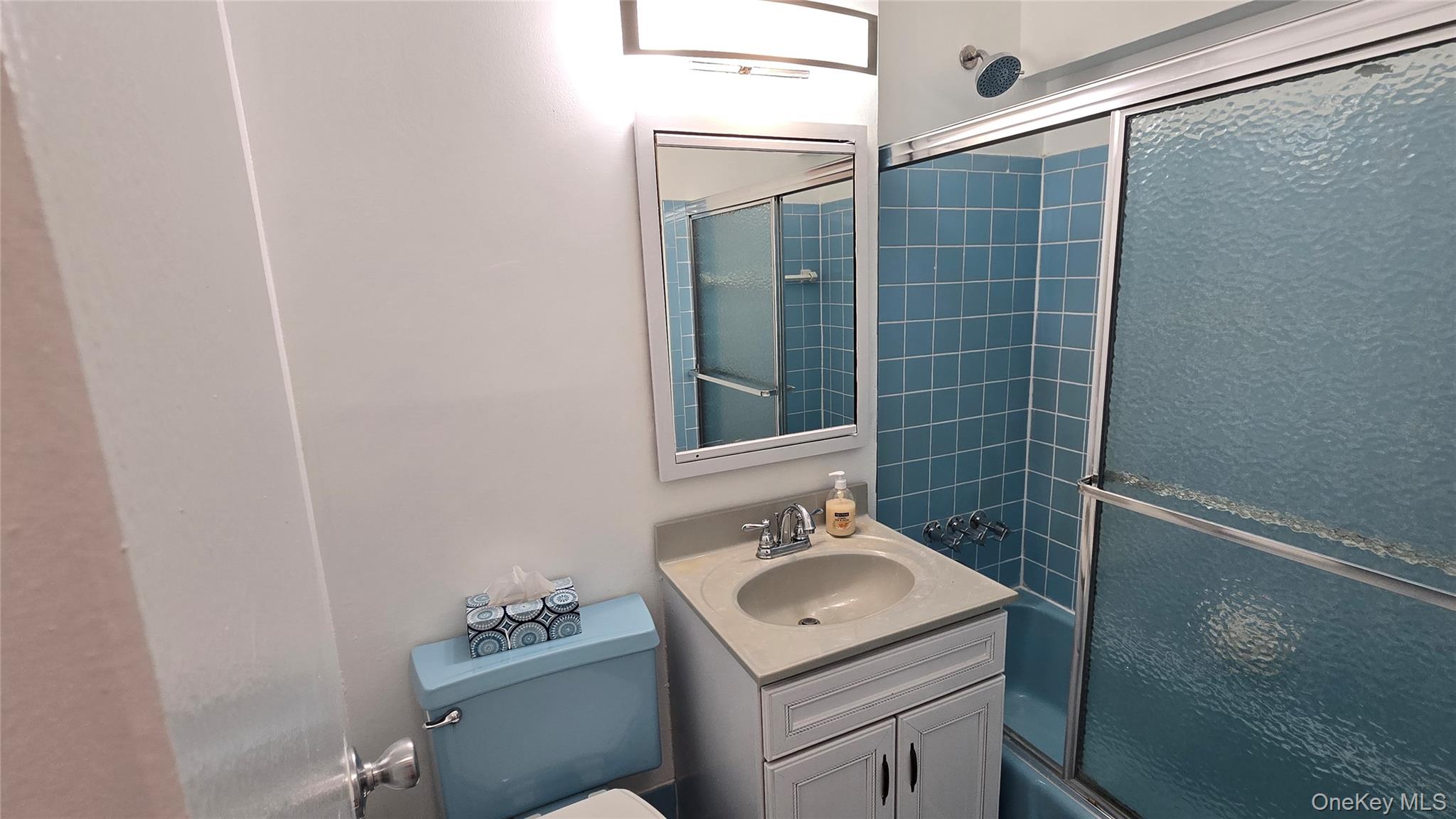 30 Daley Place, Unit 146 Lynbrook, NY 11563 - Photo 12 of 24 a bathroom with a sink toilet and vanity