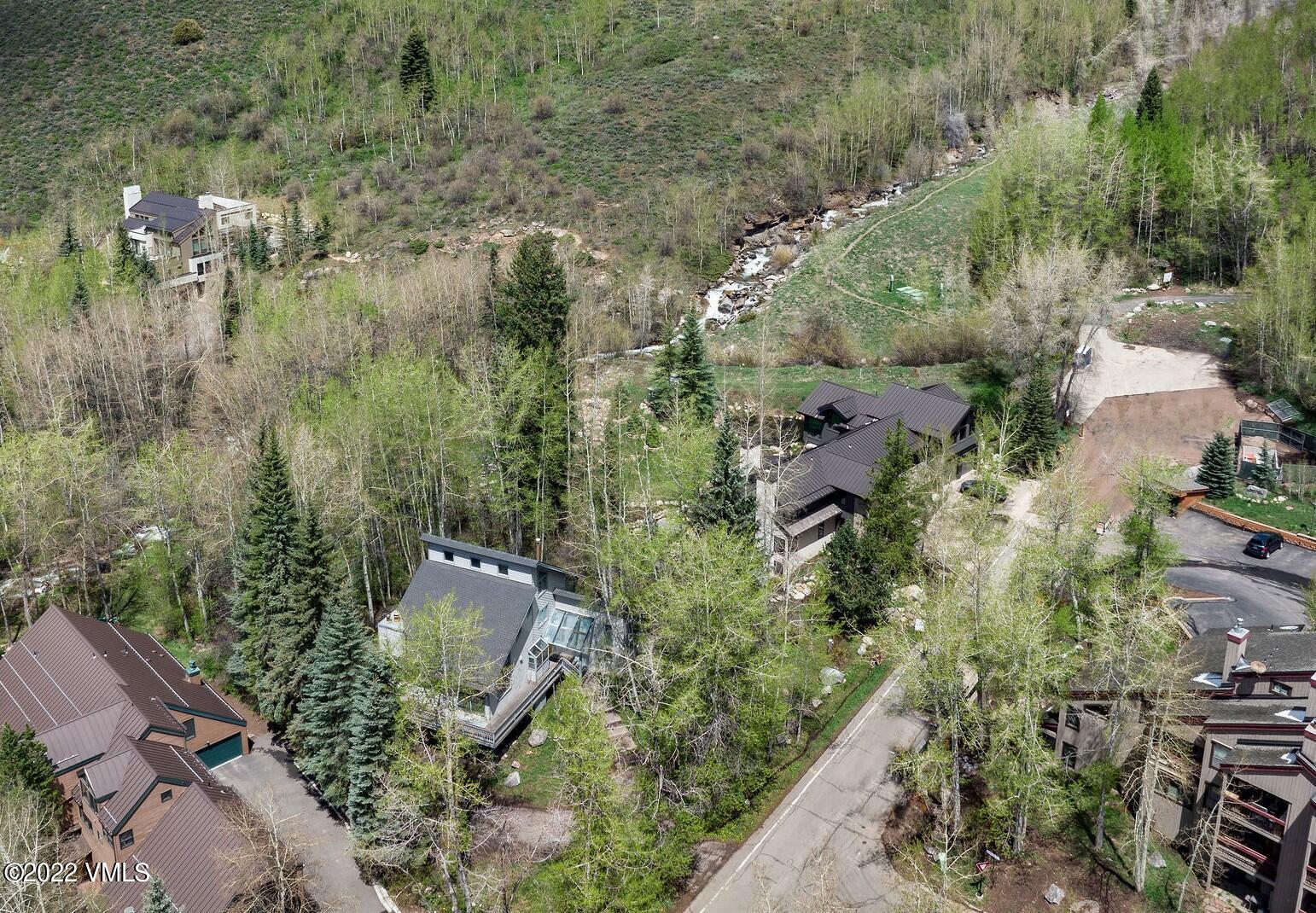 3031 Booth Falls Road Vail, CO 81657 - Photo 4 of 14 an aerial view of multiple house with outdoor space