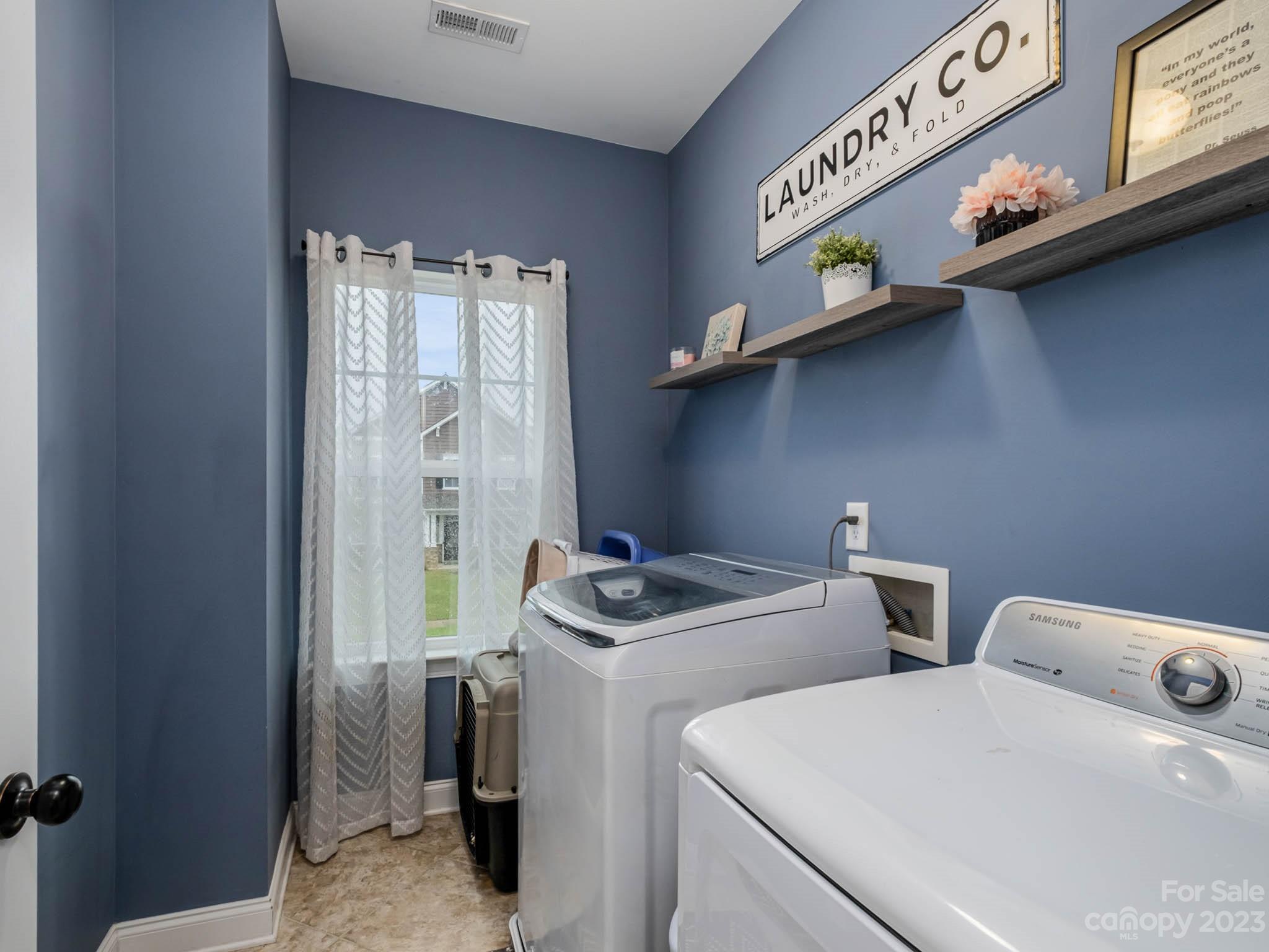 79432 Ridgehaven Road Lancaster, SC 29720 - Photo 31 of 42 a utility room with dryer and washer