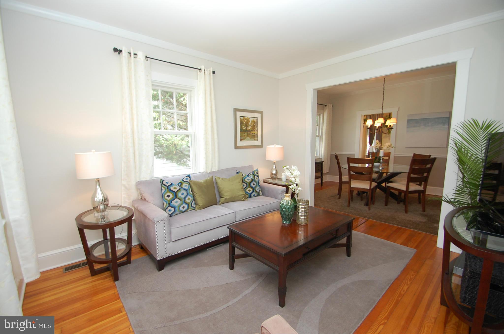 2104 Hanover Street Silver Spring, MD 20910 - Photo 5 of 22 a living room with furniture and wooden floor