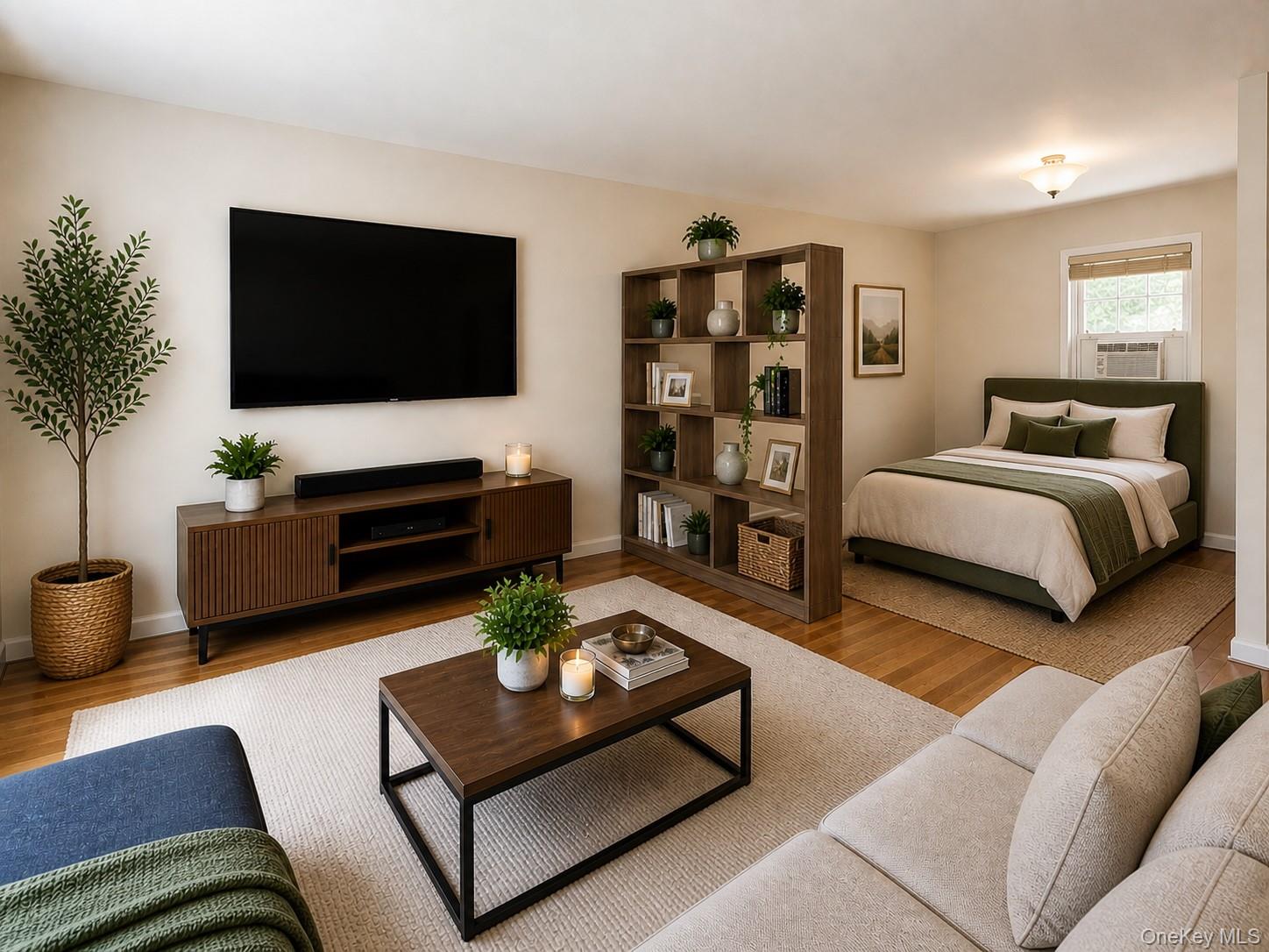 182 Pinewood Road, Unit 24 Hartsdale, NY 10530 - Photo 5 of 16 Virtually staged living space and sleeping nook.