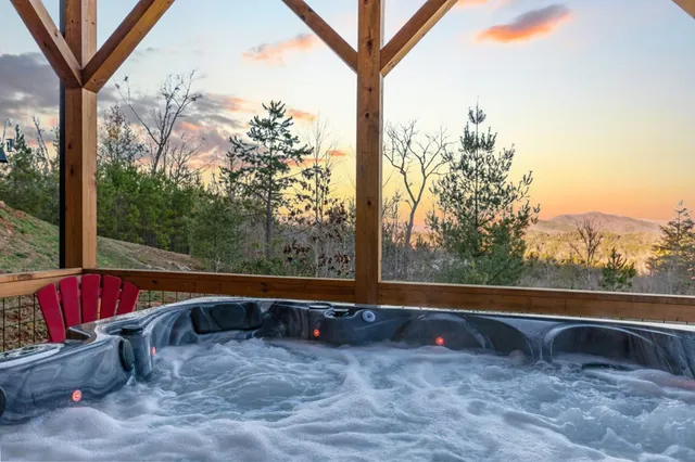 a view of a mountain