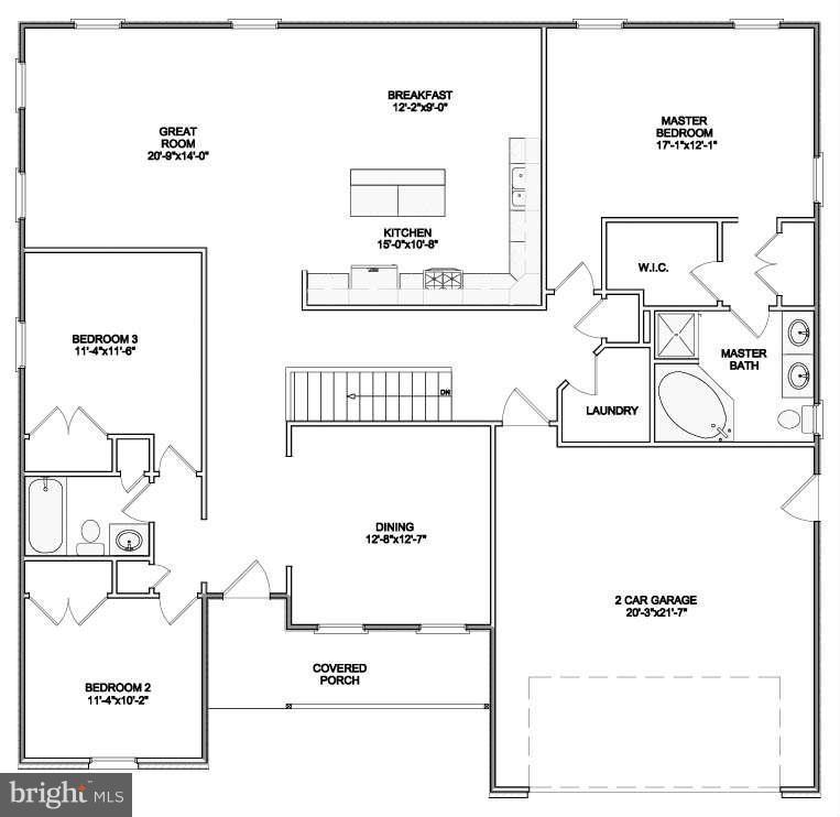 55 Houston Road Inwood, WV 25428 - Photo 18 of 18 Floor Plan
