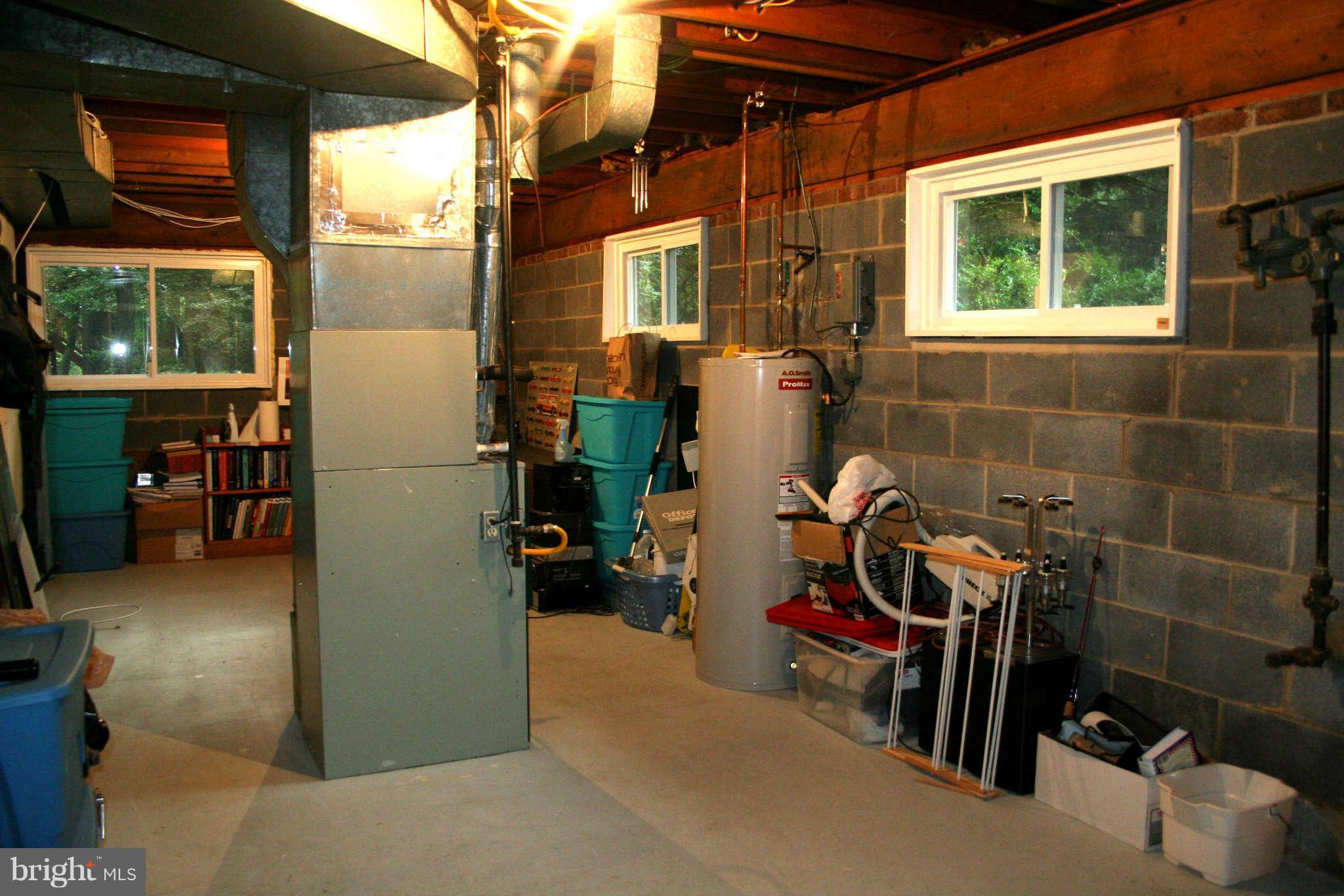 12232 Quorn Lane Reston, VA 20191 - Photo 18 of 20 Very Large Utility and Storage Room w Windows
