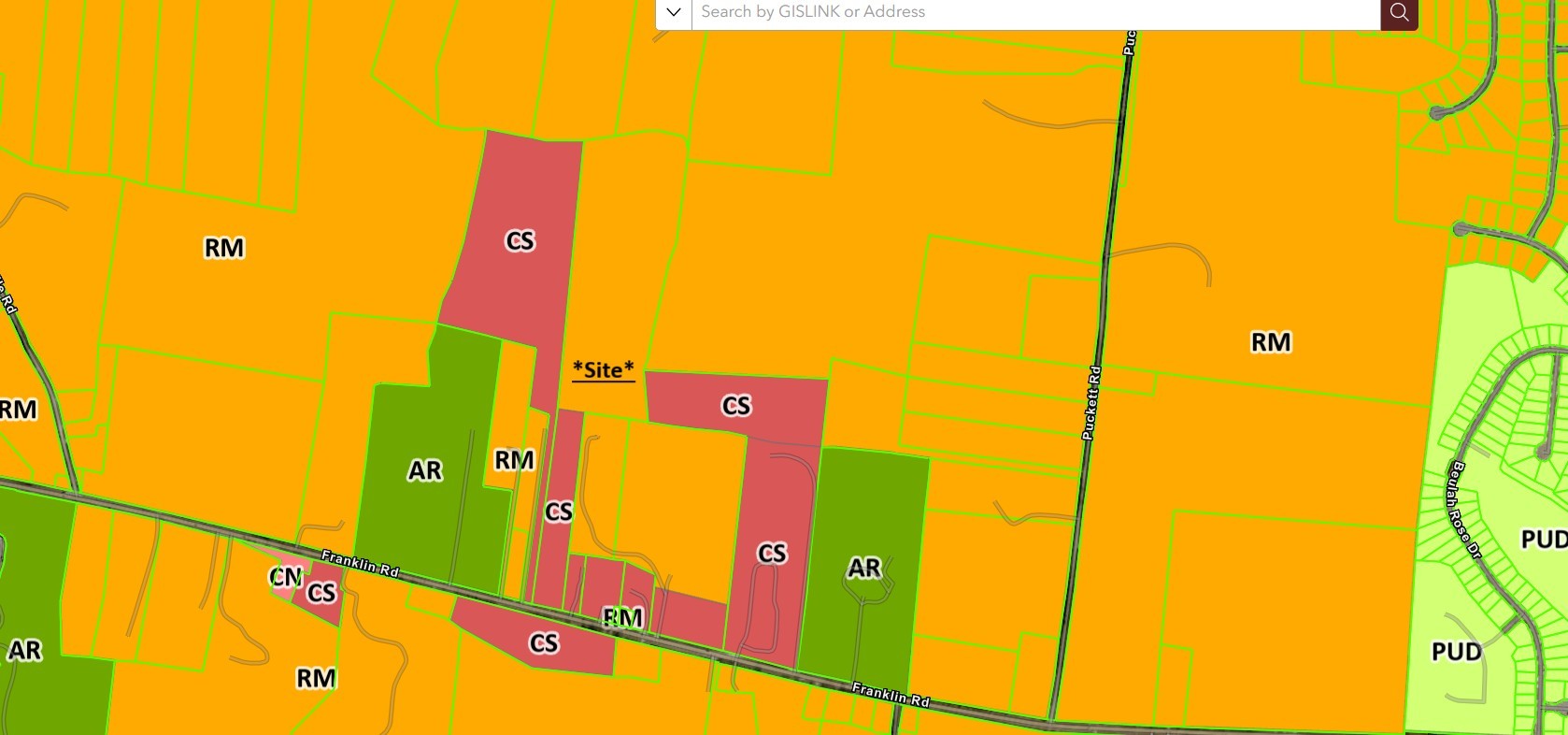 9400 Franklin Road Murfreesboro, TN 37128 - Photo 8 of 8 a street sign that is on a blue wall