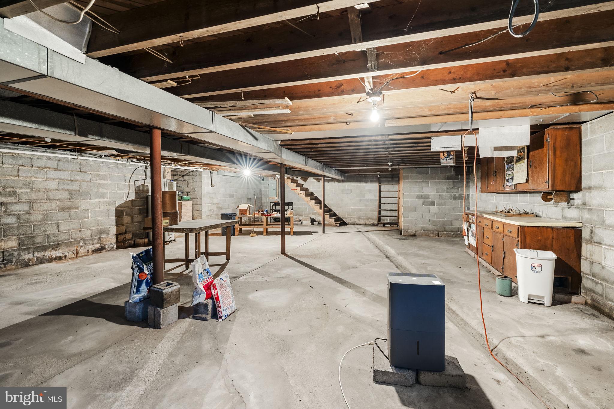 1245 West Swartzville Road Reinholds, PA 17569 - Photo 25 of 29 a view of a garage with wooden floors
