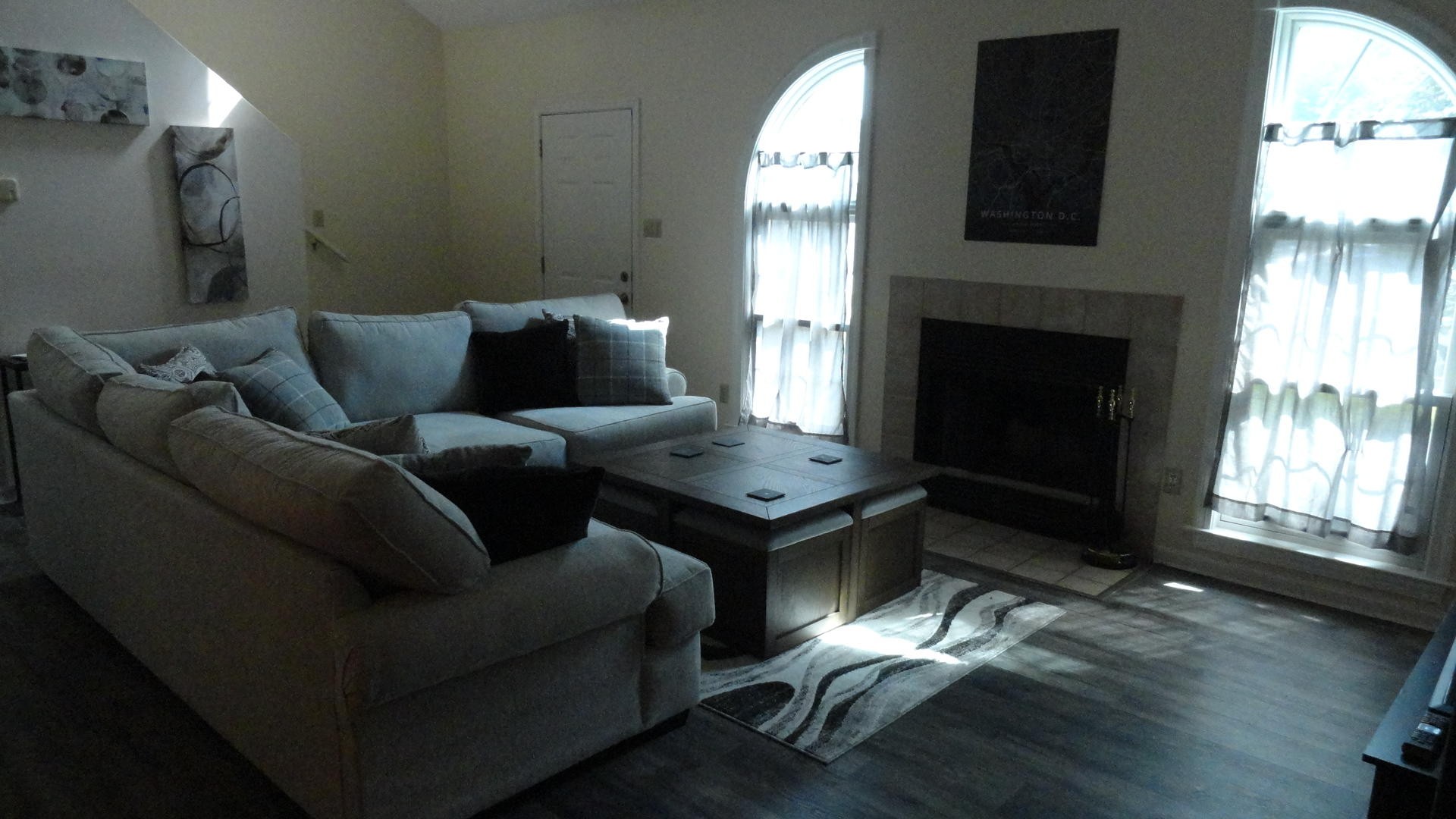 116 Hanover Place Oak Ridge, TN 37830 - Photo 8 of 17 a living room with furniture and a fireplace