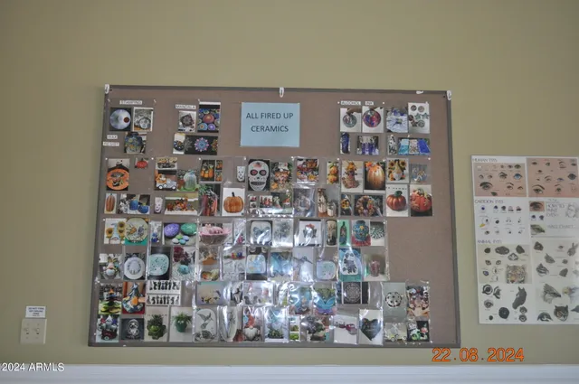 a view of yard with ocean view