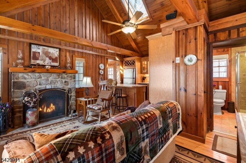 5 Anawa Road Vernon, NJ 07422 - Photo 5 of 44 a view of a livingroom with furniture and a fireplace