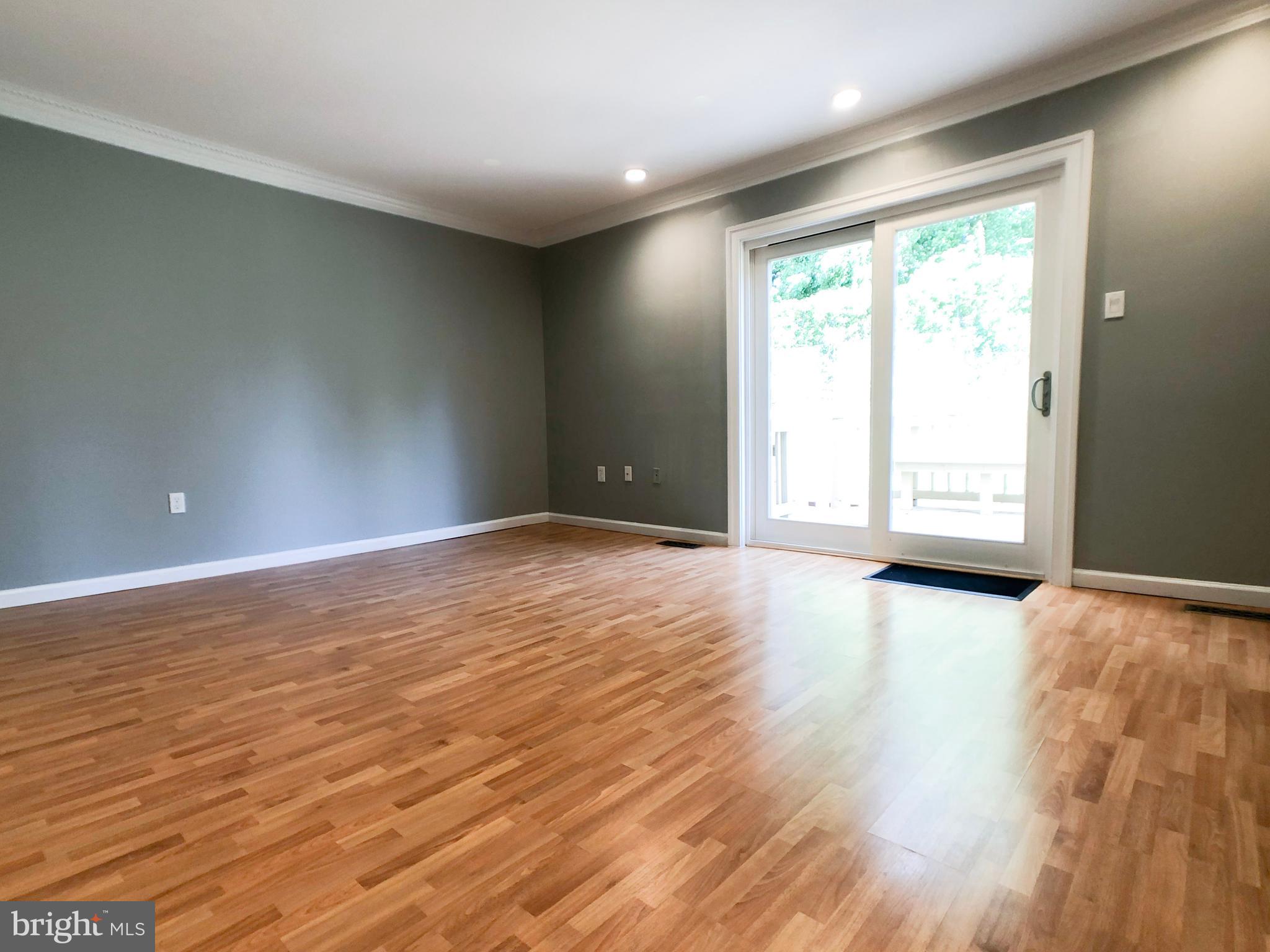 3801 Tremayne Terrace, Unit 20 Silver Spring, MD 20906 - Photo 11 of 35 Living Room, exit to Deck