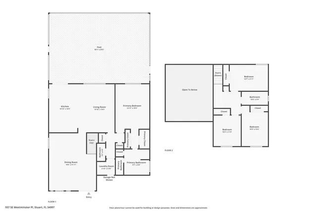 $650,000 | 937 Southeast Westminster Place, Stuart, FL 34997