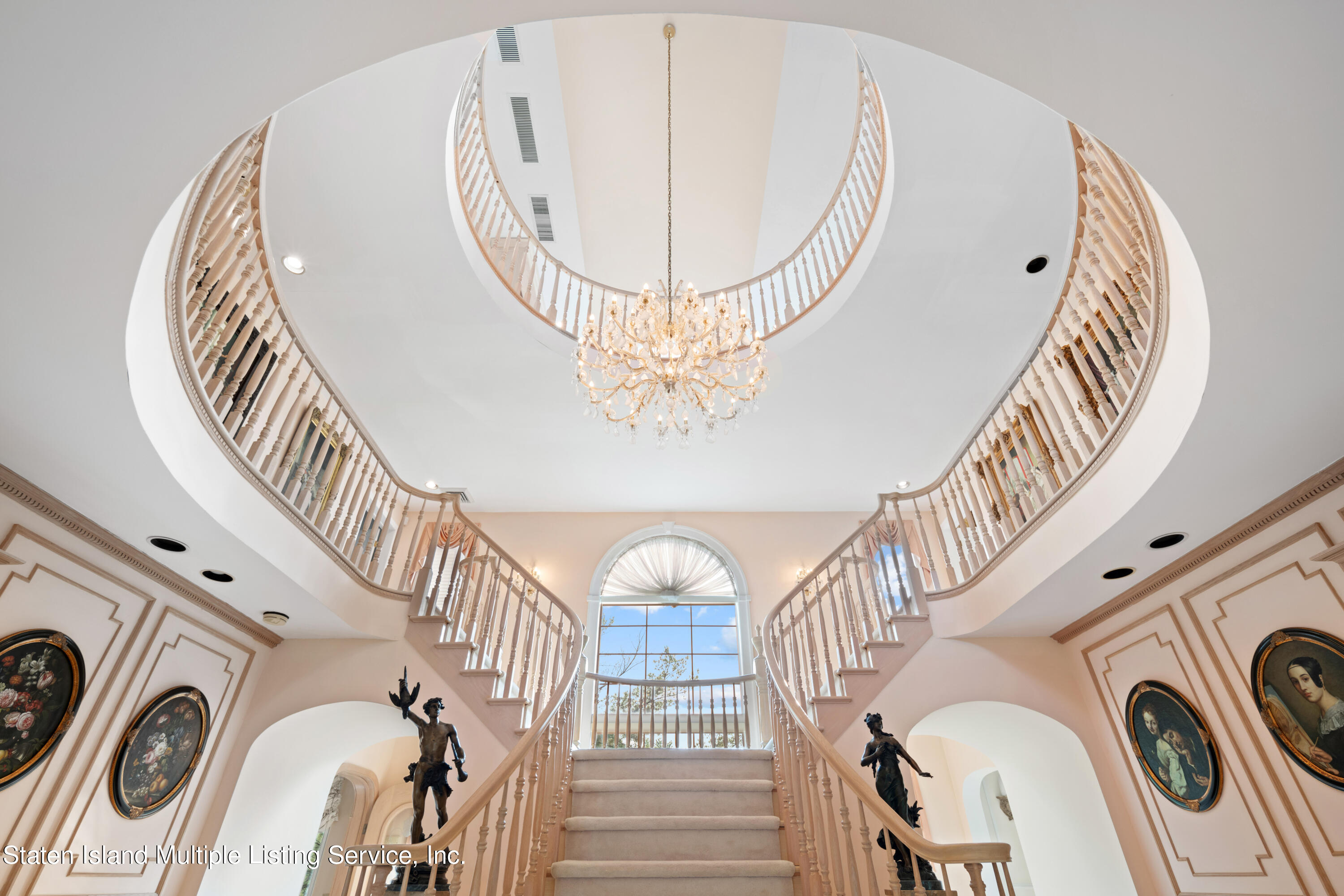 100 Wadsworth Road Staten Island, NY 10305 - Photo 5 of 46 grand stairway up a luxury house