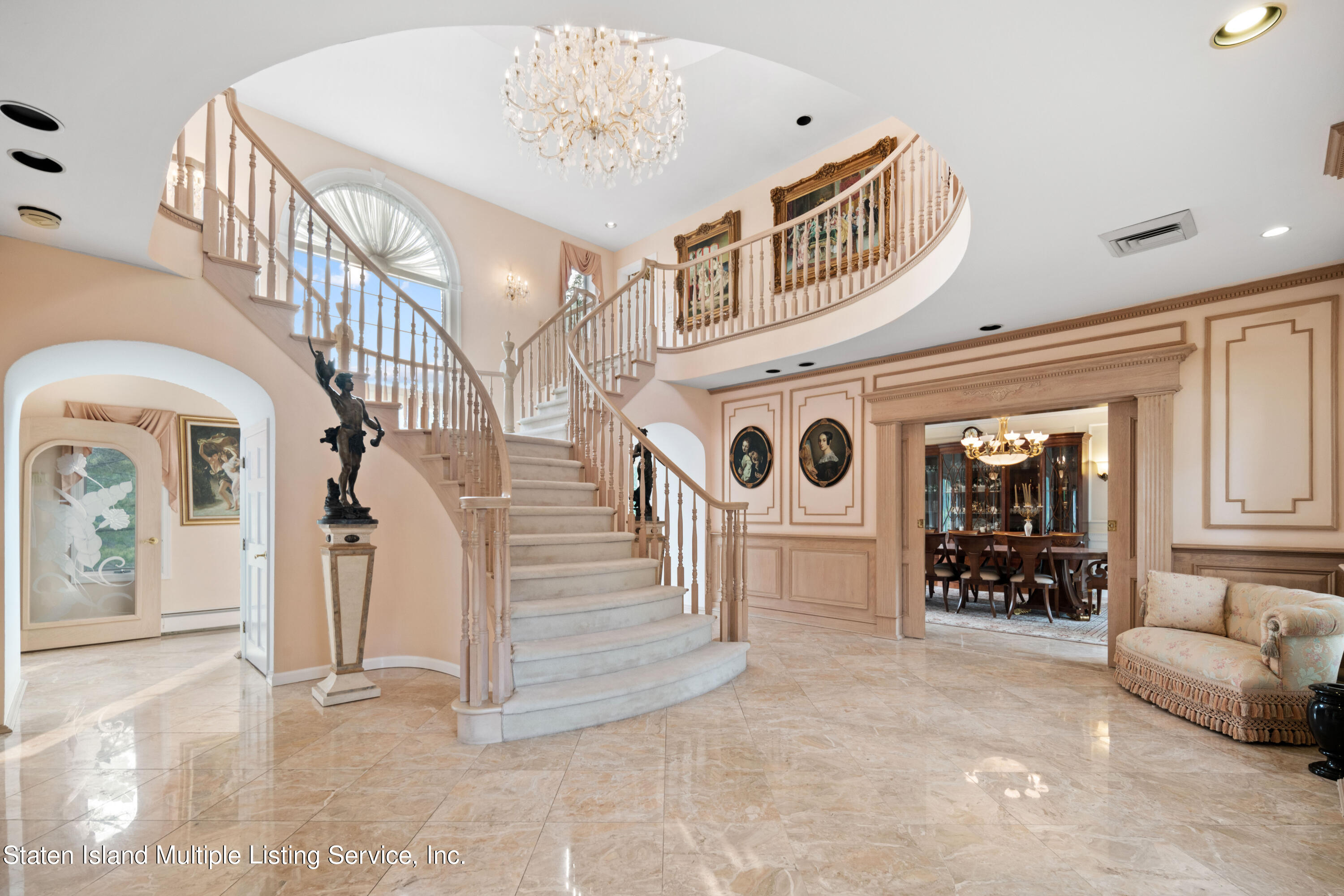 100 Wadsworth Road Staten Island, NY 10305 - Photo 6 of 46 grand stairway up a luxury house