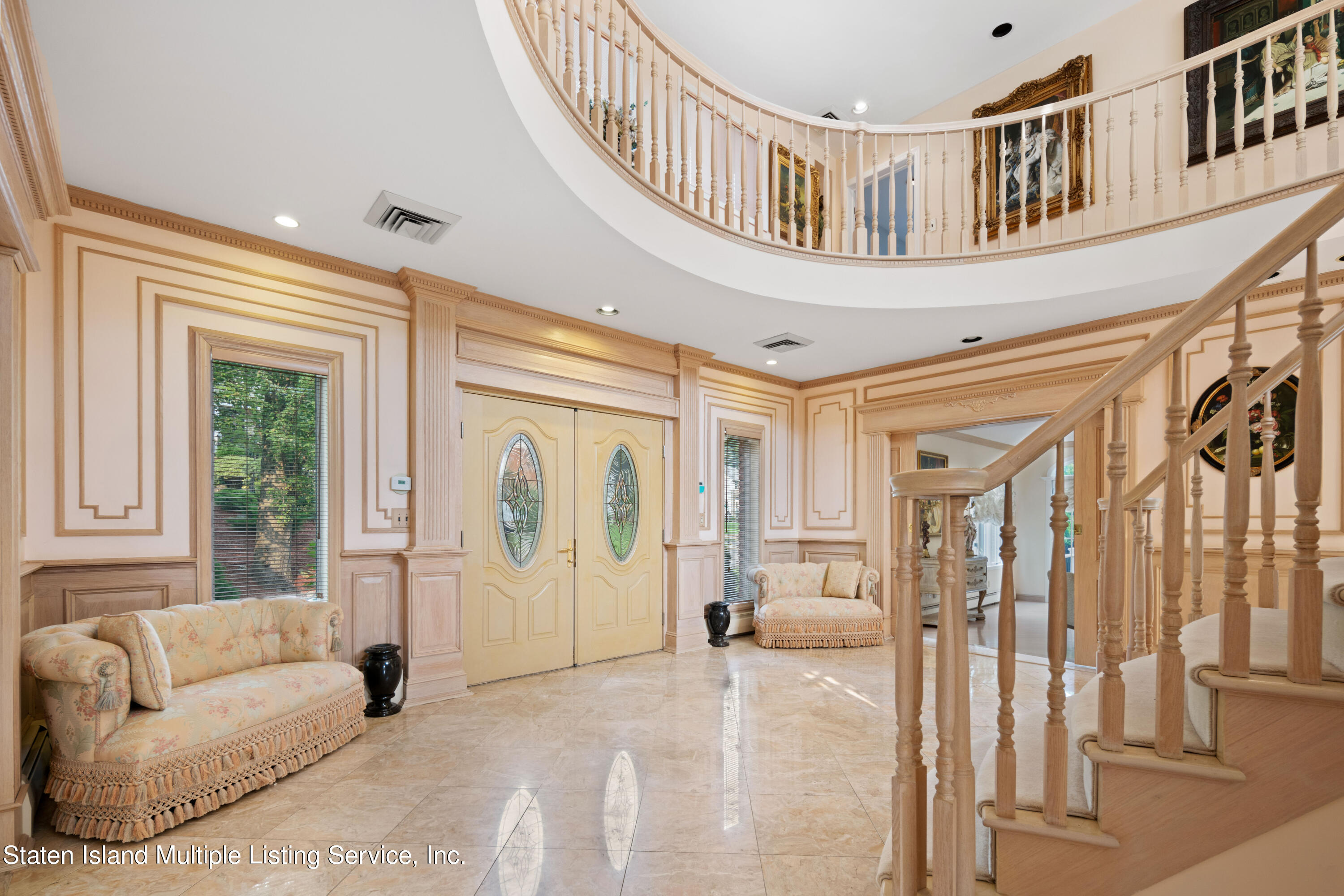 100 Wadsworth Road Staten Island, NY 10305 - Photo 9 of 46 grand stairway up a luxury house