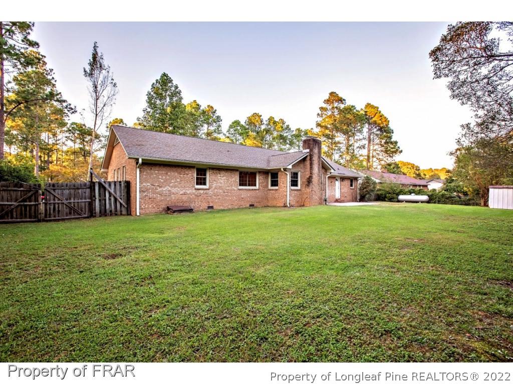 426 Hallmark Road Fayetteville, NC 28303 - Photo 36 of 36 a view of house with backyard