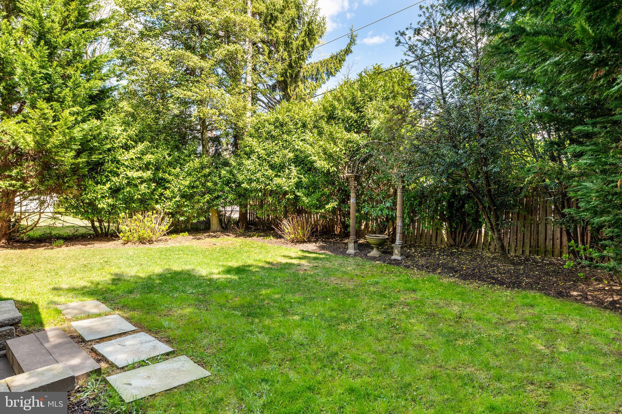 1 Marlyn Circle Wayne, PA 19087 - Photo 33 of 33 a view of a backyard with large trees