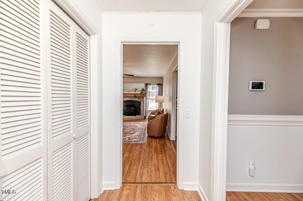 117 Johnson Street Broadway, NC 27505 - Photo 5 of 29 a view of a living room with furniture and a window