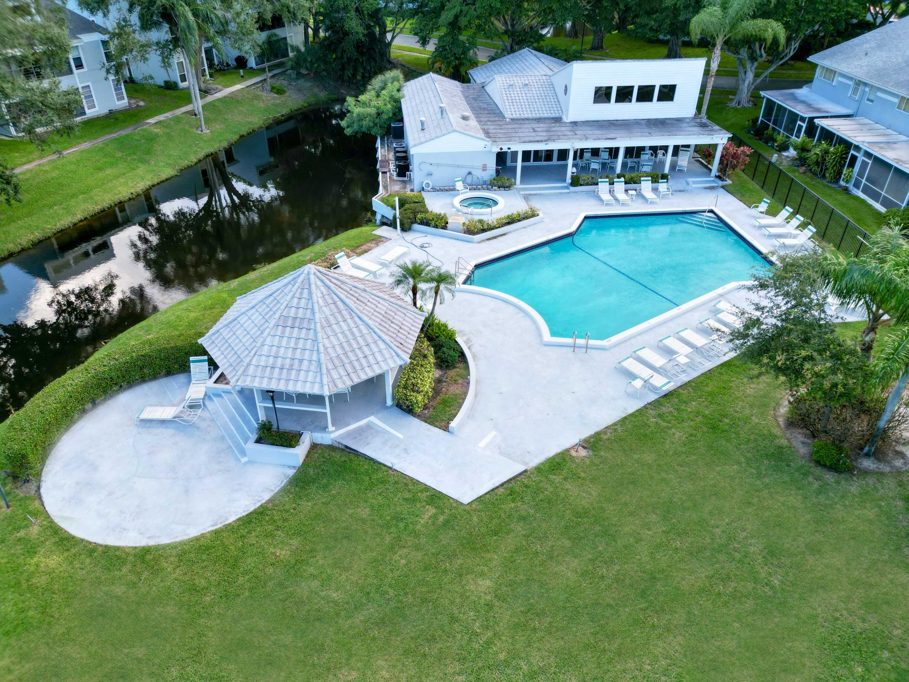 6245 Old Court Road, Unit 102 Boca Raton, FL 33433 - Photo 32 of 39 Clubhouse Drone