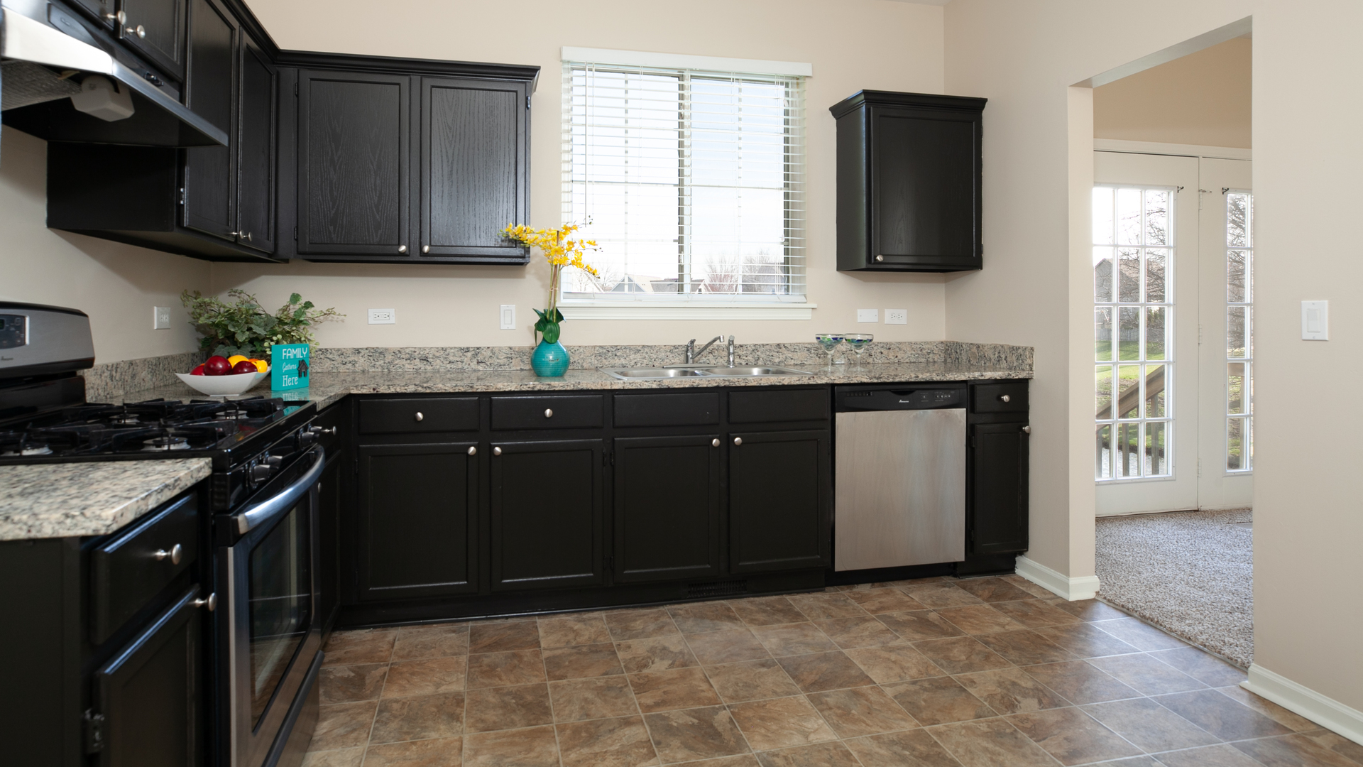 1850 Carrier Circle Plainfield, IL 60586 - Photo 4 of 13 a kitchen with a sink a stove and cabinets