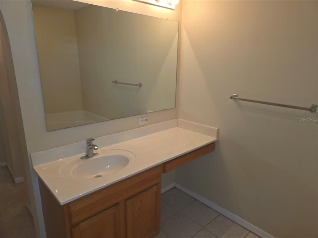 10563 Marysville Street Spring Hill, FL 34608 - Photo 11 of 22 a bathroom with a sink and a mirror