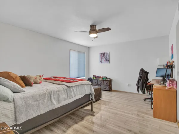 a bathroom with a shower curtain