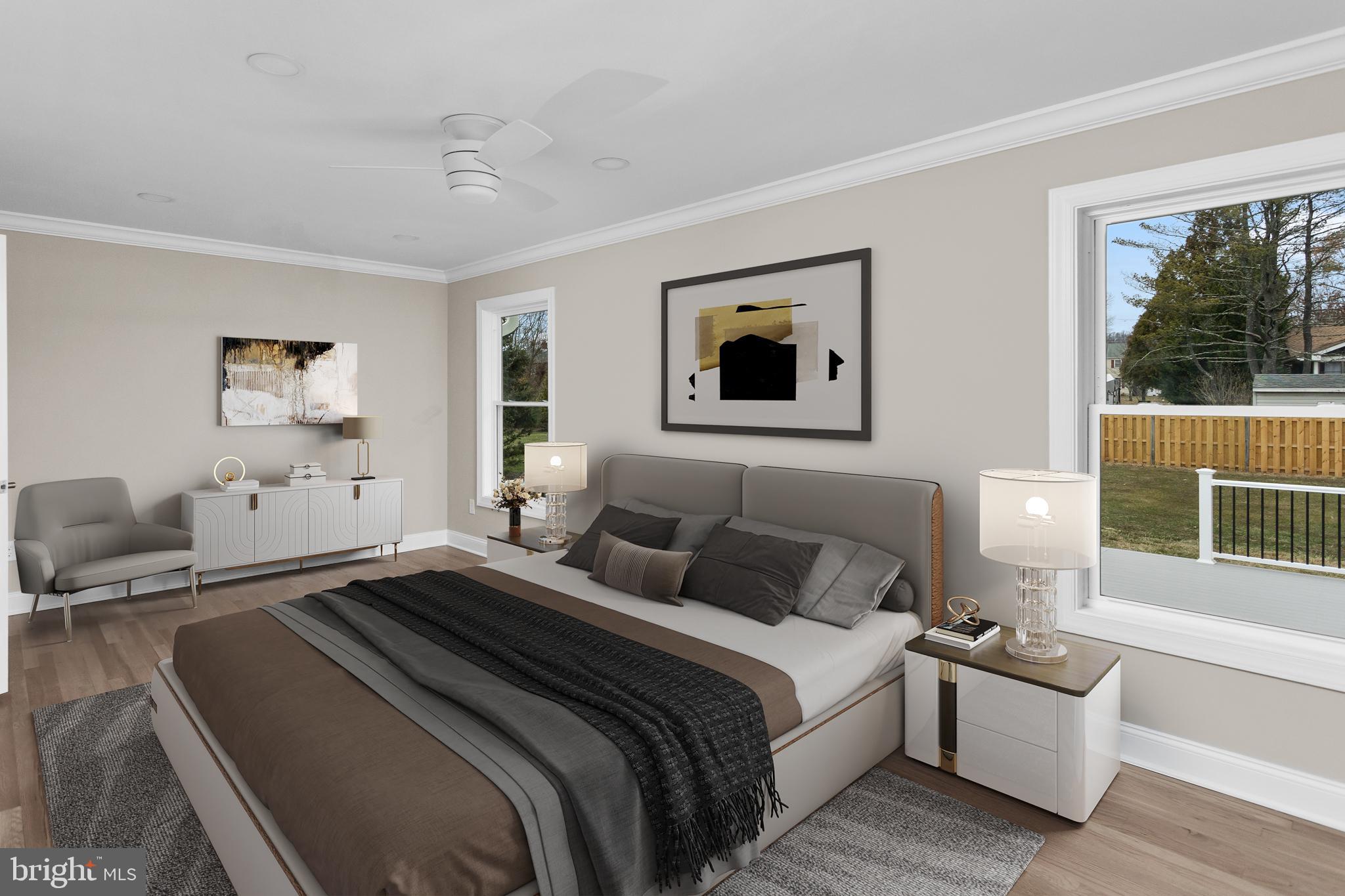 106 Palmer Road Pennington, NJ 08534 - Photo 20 of 48 Virtually Staged Primary Suite #1