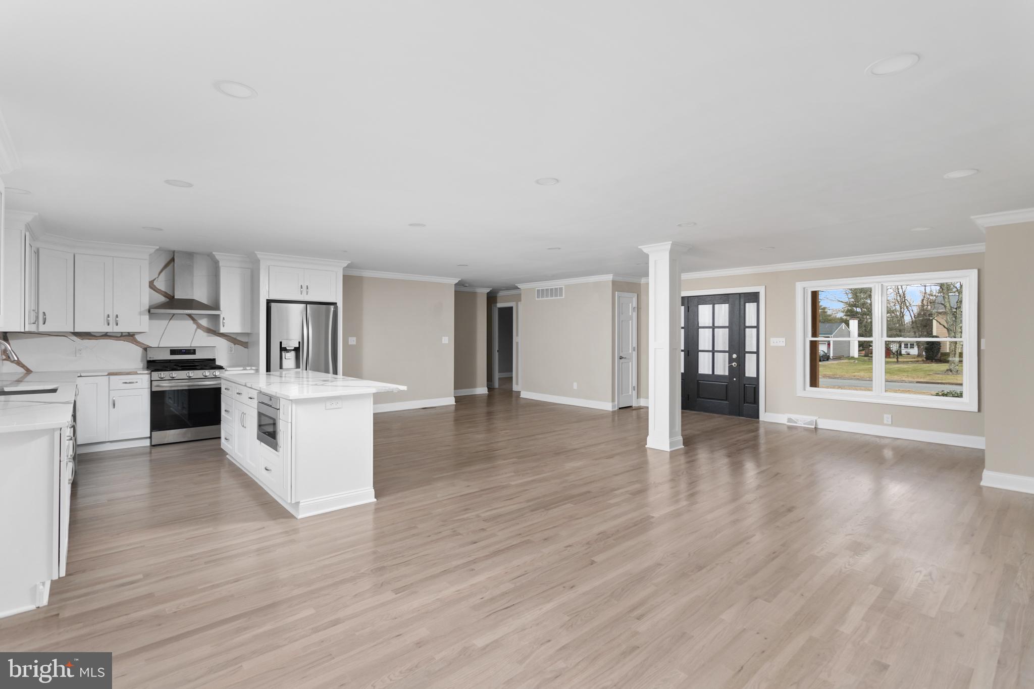 106 Palmer Road Pennington, NJ 08534 - Photo 6 of 42 Open Layout Living, Dining & Open Kitchen