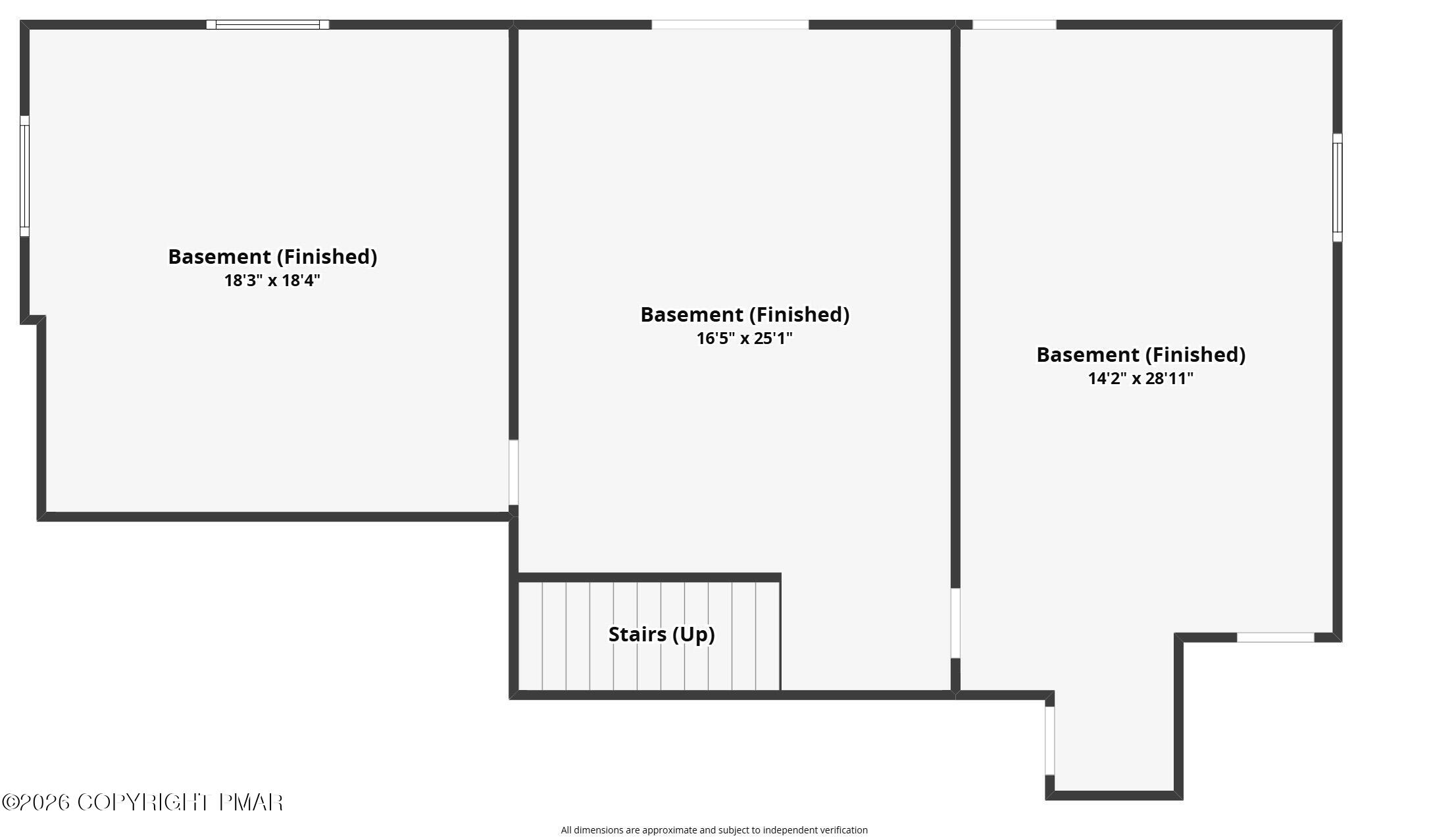 207 Hawks Nest Road East Stroudsburg, PA 18302 - Photo 46 of 46 Basement floorplan