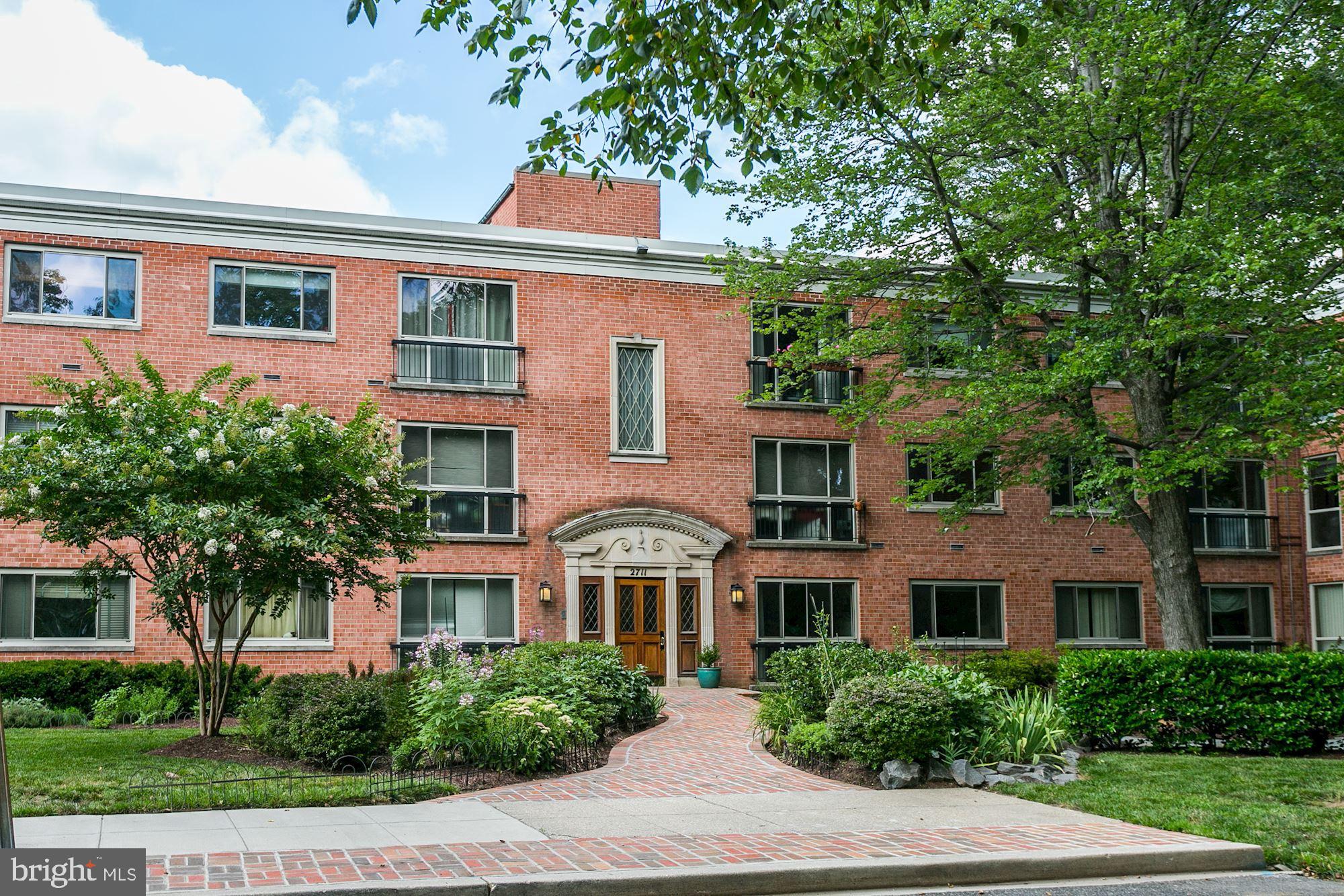 2711 Ordway Street Northwest, Unit 303 Washington, DC 20008 - Photo 2 of 37 New Brick Walkway Welcomes You