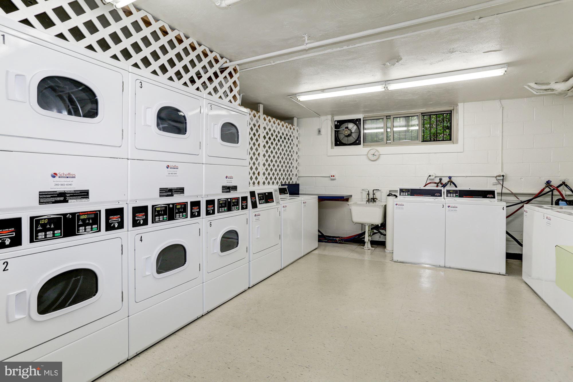2711 Ordway Street Northwest, Unit 303 Washington, DC 20008 - Photo 25 of 37 Laundry In-Building