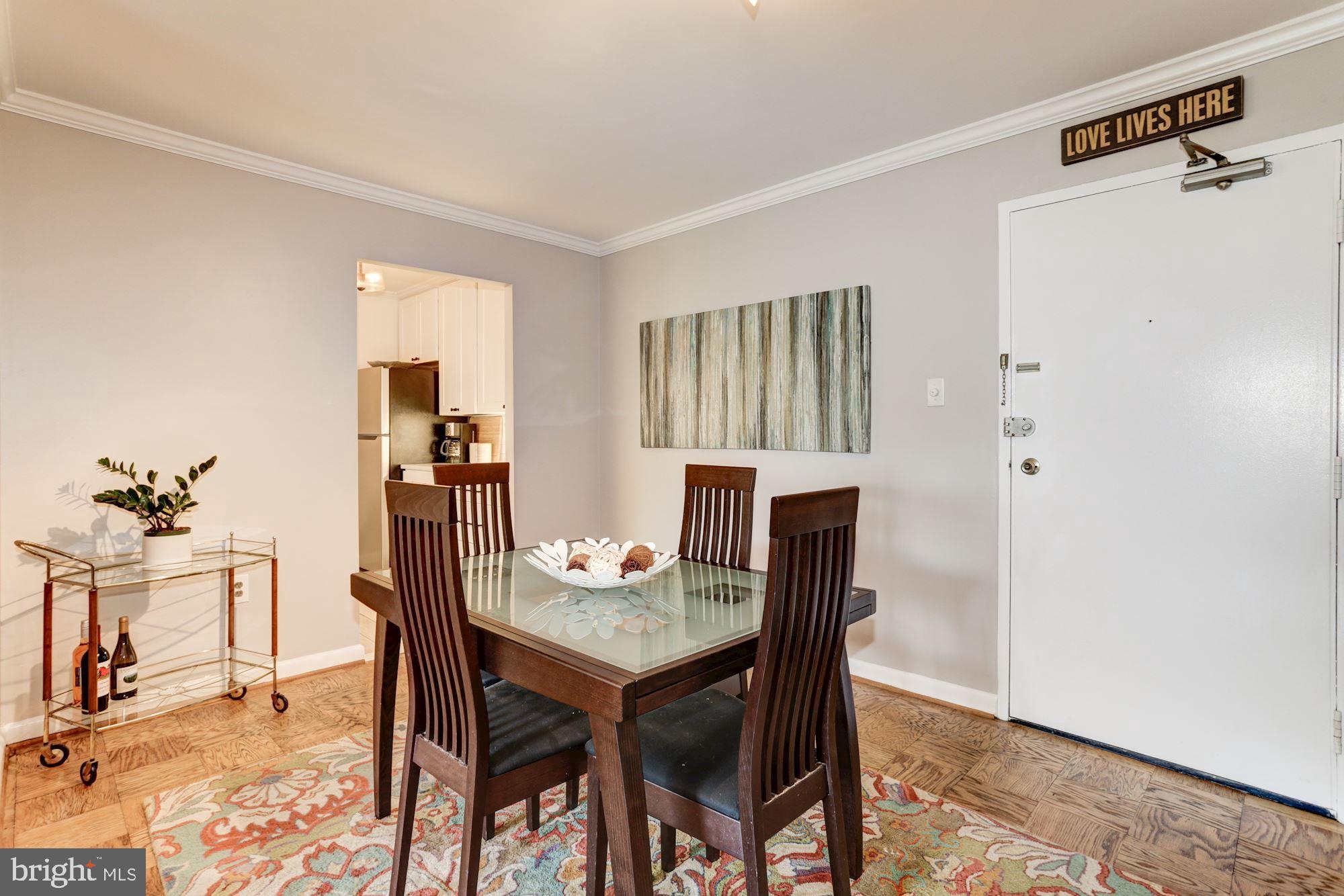 2711 Ordway Street Northwest, Unit 303 Washington, DC 20008 - Photo 5 of 37 Well-Defined Dining Space