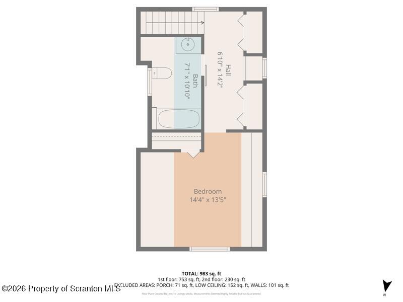 134 Chestnut Street Factoryville, PA 18419 - Photo 31 of 31 2nd floor