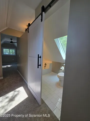 a view of a bathroom