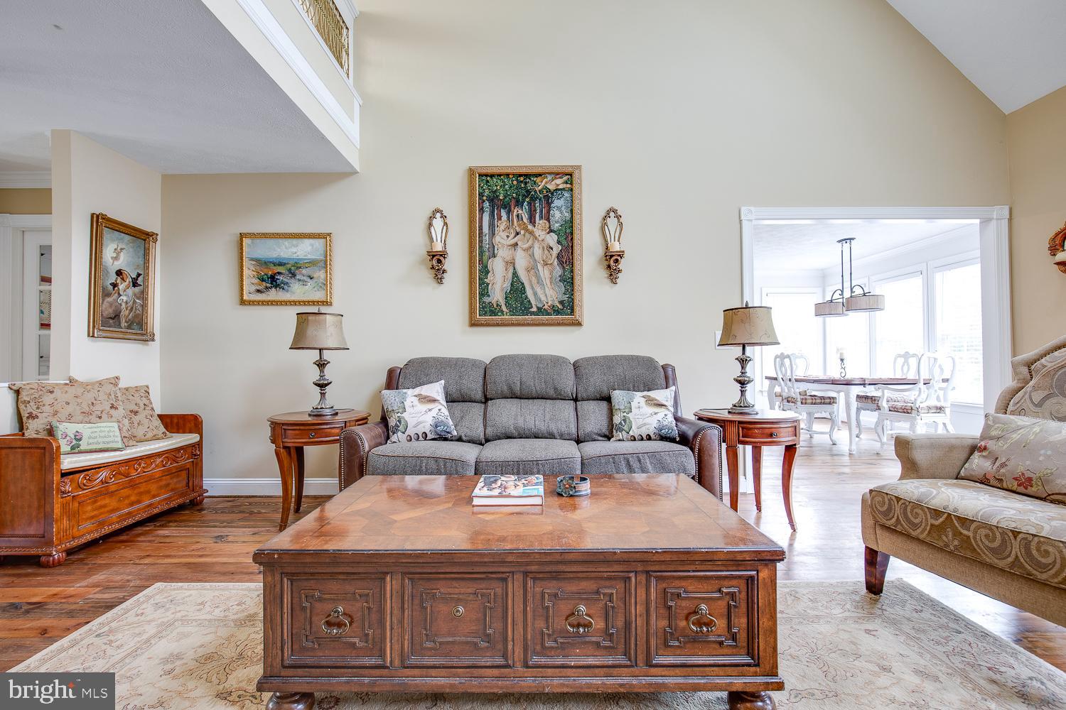 23210 Friendship Road Ruther Glen, VA 22546 - Photo 12 of 58 Living area with view into dining nook