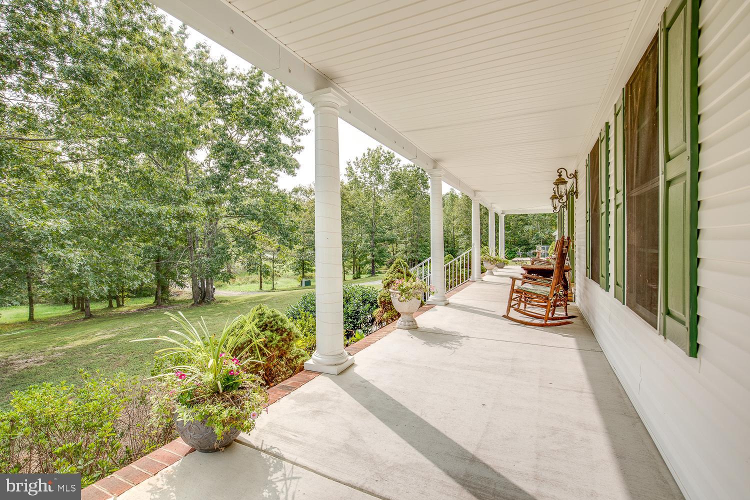 23210 Friendship Road Ruther Glen, VA 22546 - Photo 7 of 58 Tranquil view from front porch