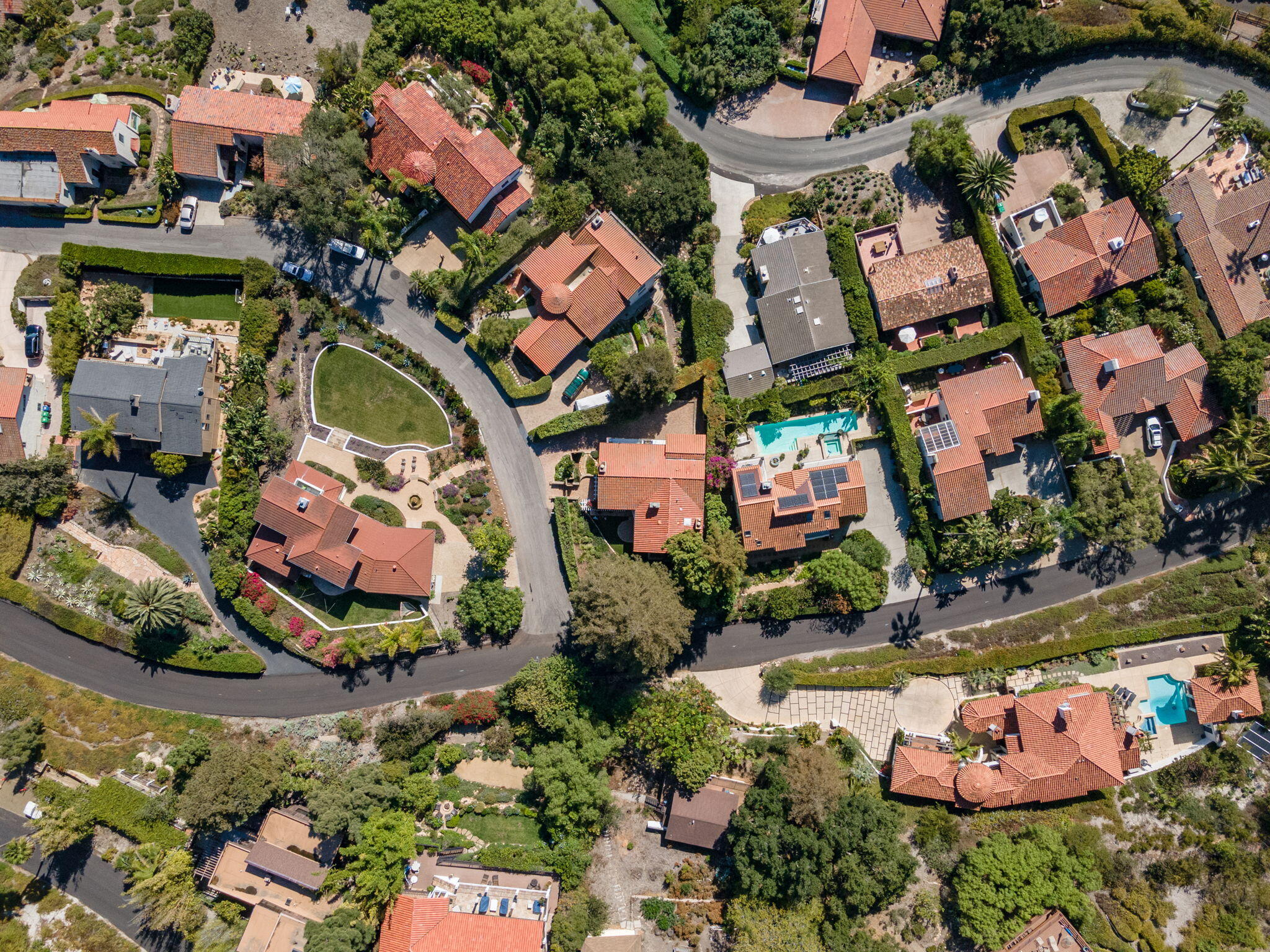 10 Rincon Vista Road Santa Barbara, CA 93103 - Photo 38 of 40 an aerial view of a swimming pool patio and outdoor seating