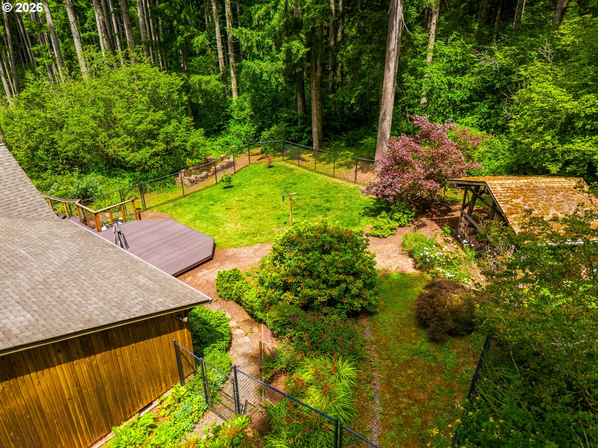 13212 Northeast Powell Road Brush Prairie, WA 98606 - Photo 34 of 48 Backyard
