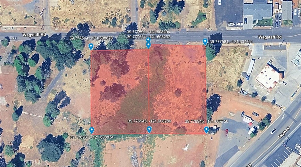 1074 Wagstaff Road Paradise, CA 95969 - Photo 6 of 8 an aerial view of waterside residential houses