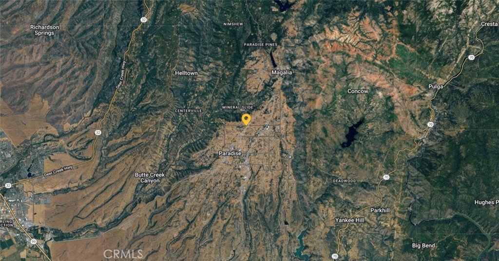 1074 Wagstaff Road Paradise, CA 95969 - Photo 7 of 8 a view of a yard with plants and large trees