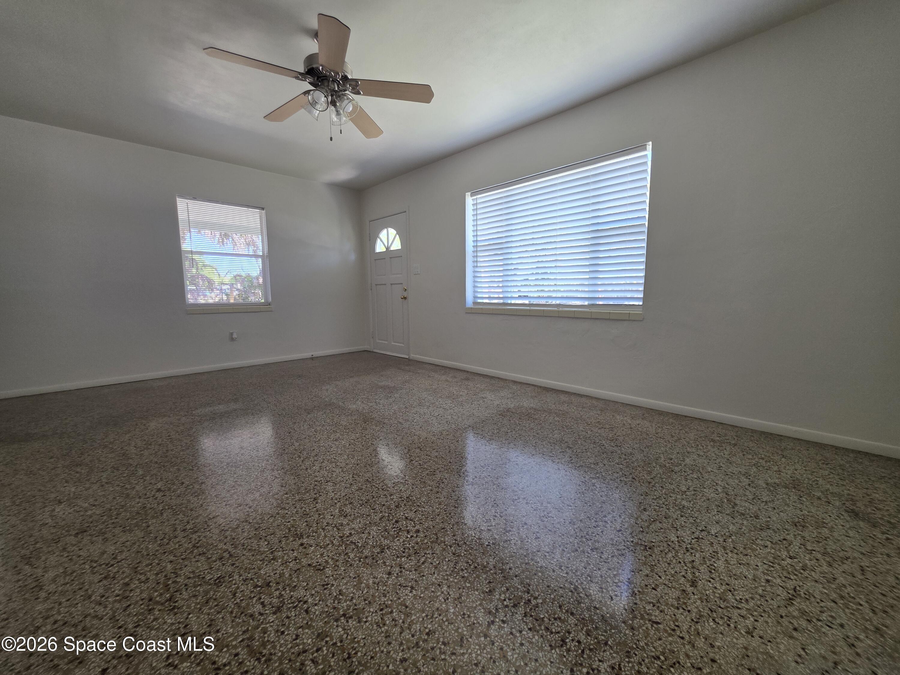 514 Hickory Street Melbourne, FL 32901 - Photo 3 of 27 Polished Terrazzo in Living Room