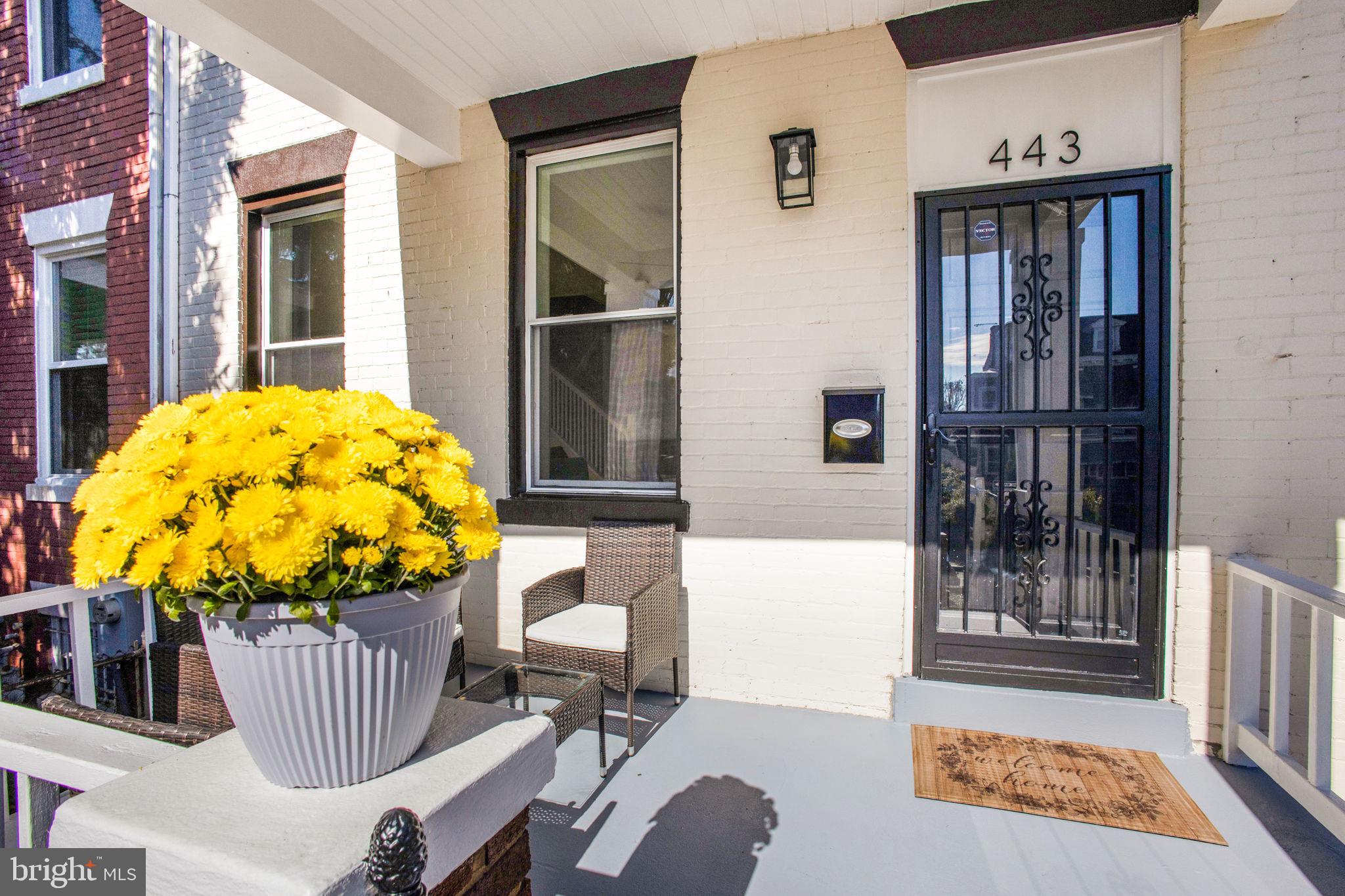 443 Park Road Northwest Washington, DC 20010 - Photo 50 of 61 Front porch