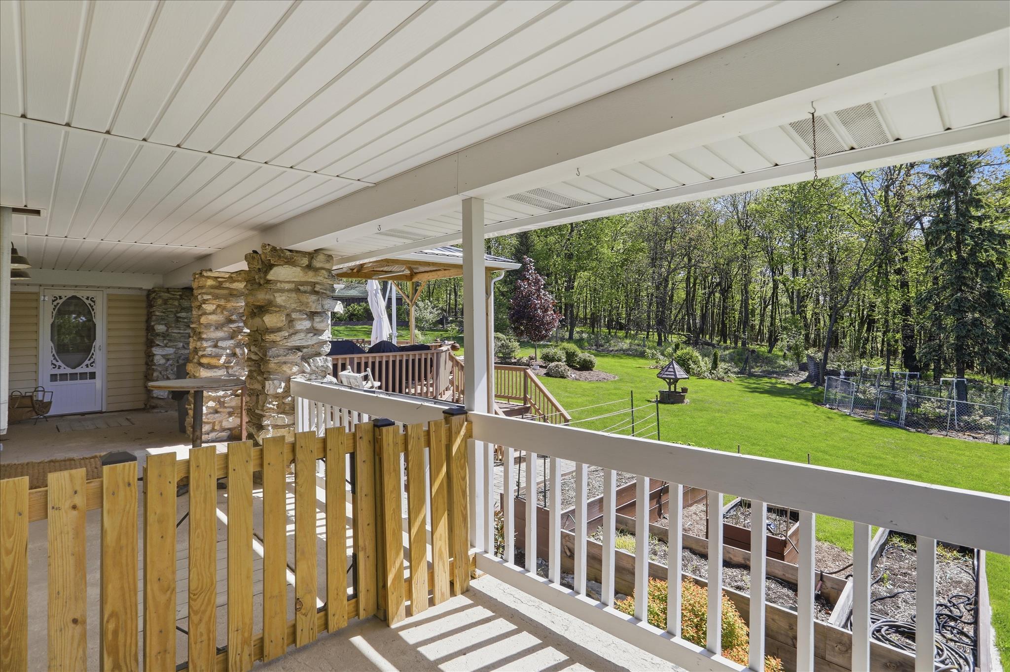 216 Aughwick Road McConnellsburg, PA 17233 - Photo 8 of 53 Covered porch