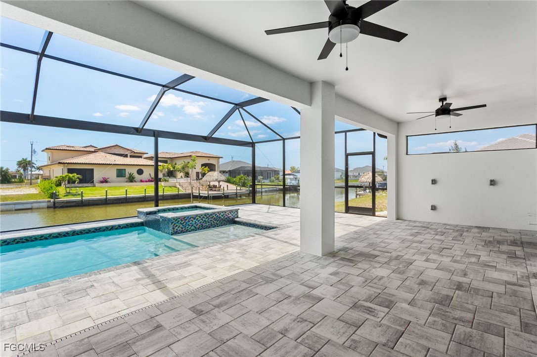 2702 Old Burnt Store Road North Cape Coral, FL 33993 - Photo 21 of 44 a view of a indoor swimming pool