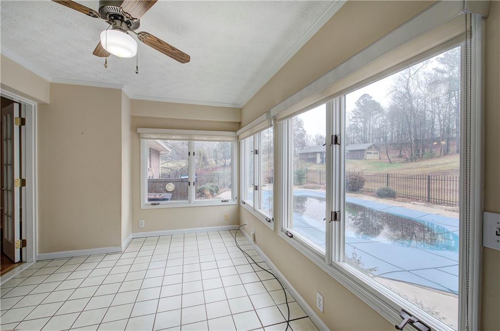 408 Mac Johnson Road Northwest Cartersville, GA 30121 - Photo 25 of 62 a view of an empty room with a window