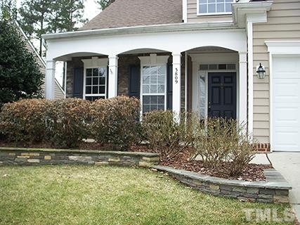 3809 Cathedral Bell Road Raleigh, NC 27614 - Photo 1 of 25 a front view of house with yard